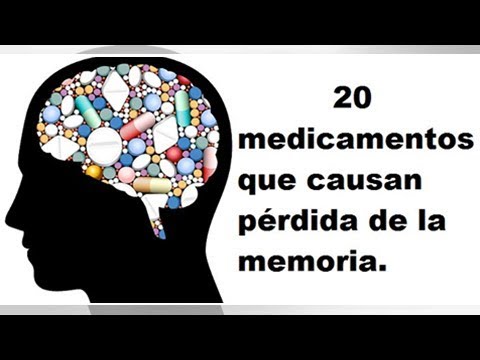 20 medicamentos que afectan la memoria