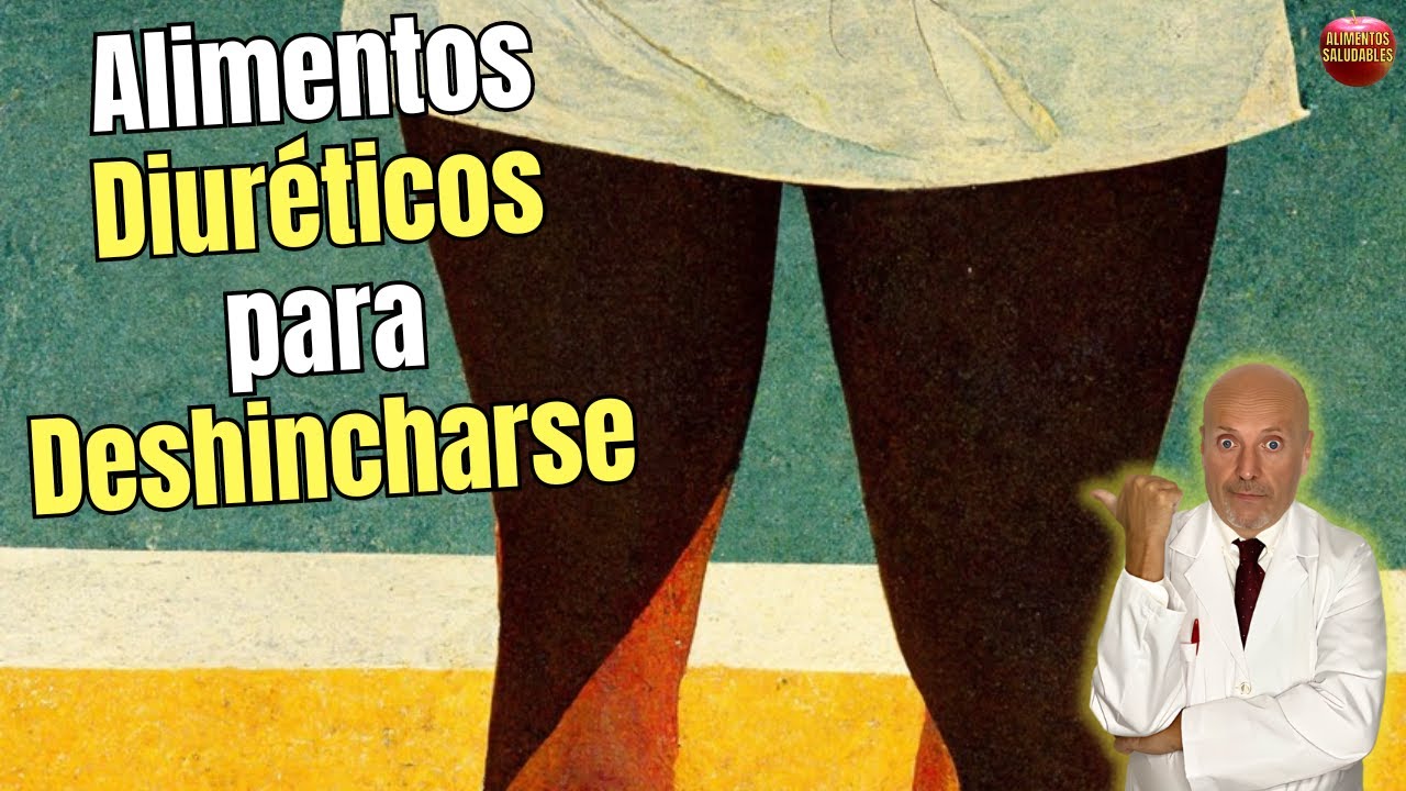 alimentos diuréticos para deshincharse y perder volumen