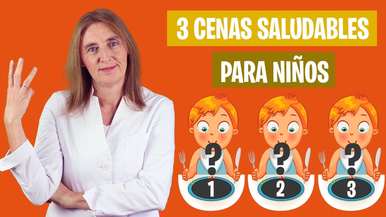 cenas saludables para niños de 6 a 12 años