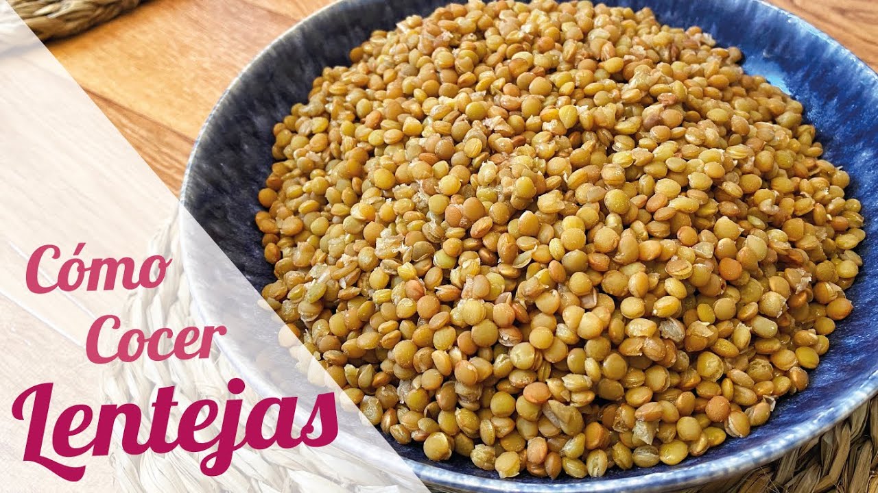 cocer lentejas agua fría o hirviendo