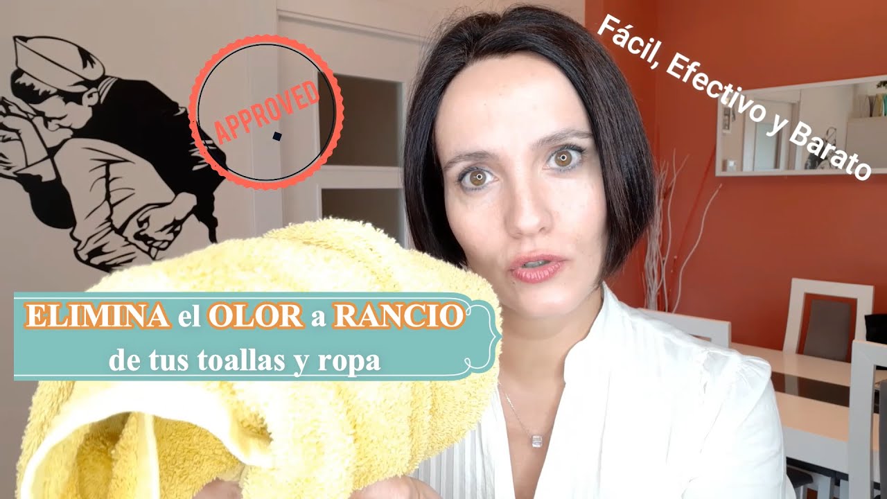 cómo quitar el mal olor de las toallas
