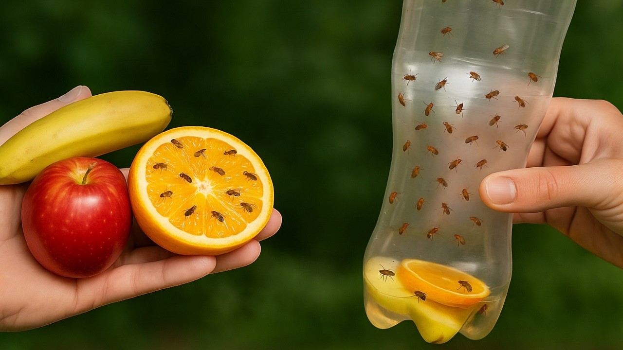 como quitar las mosquitas de la cocina