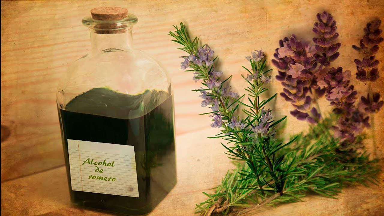 como se hace el alcohol de romero