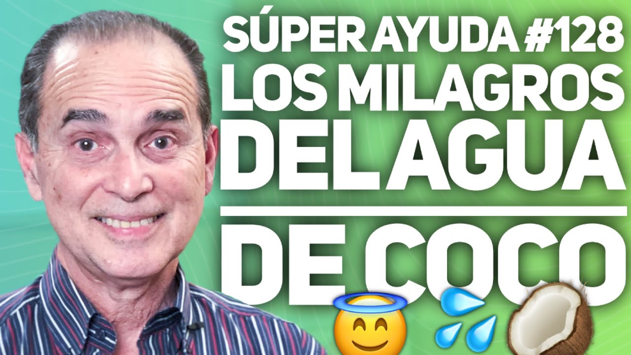 como tomar el agua de coco