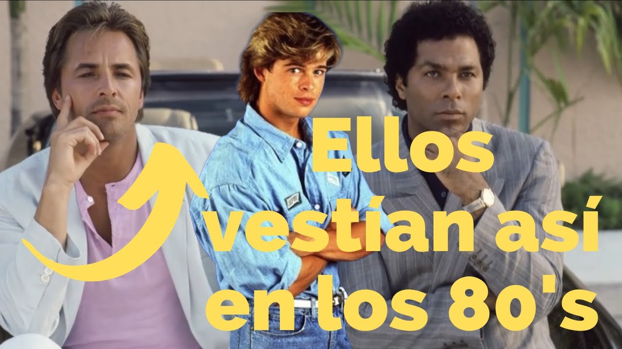 disfraz de los 80 hombre y mujer