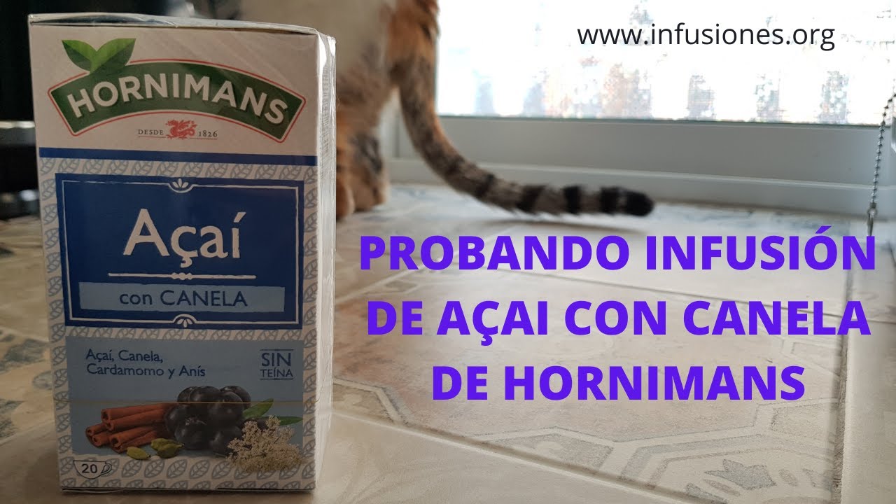 infusión de açaí con canela propiedades