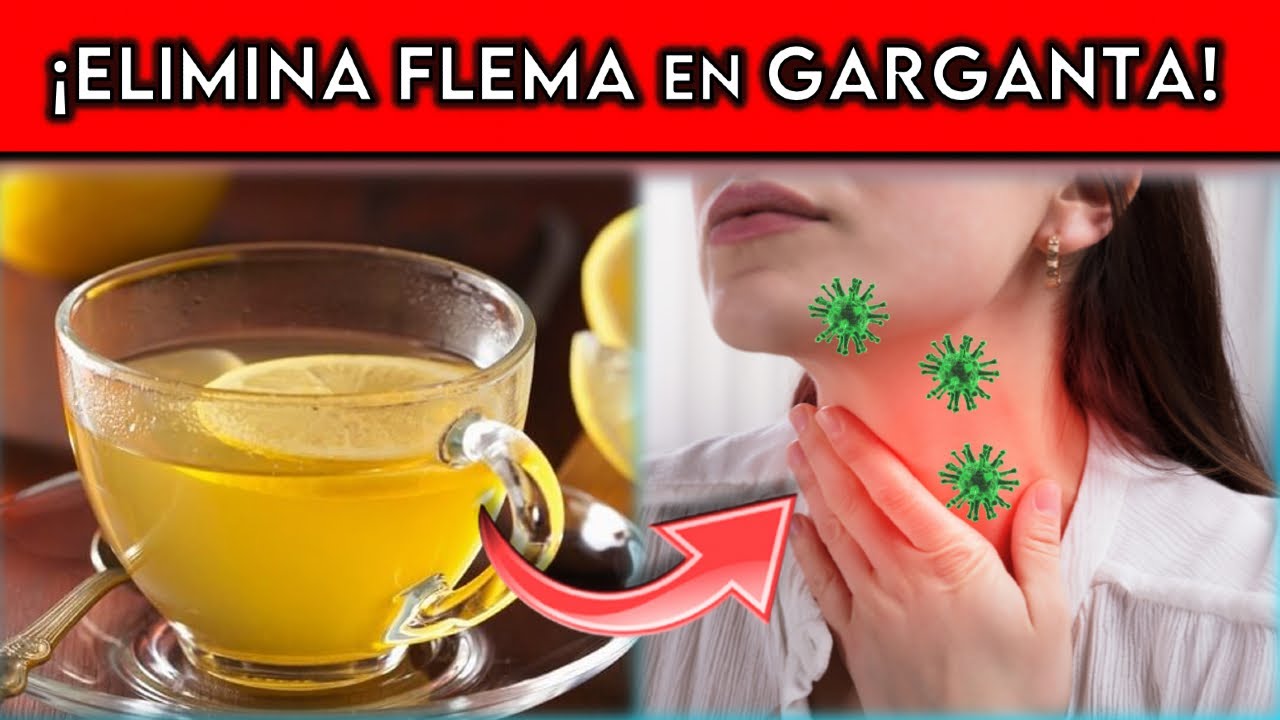 jarabe para mocos en la garganta