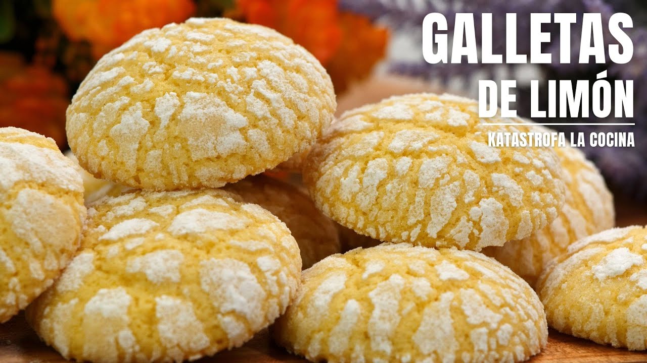 la mejor receta de galletas de limón