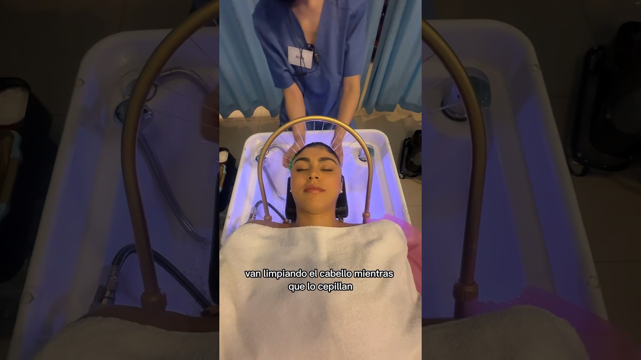 masaje de cabeza con agua madrid