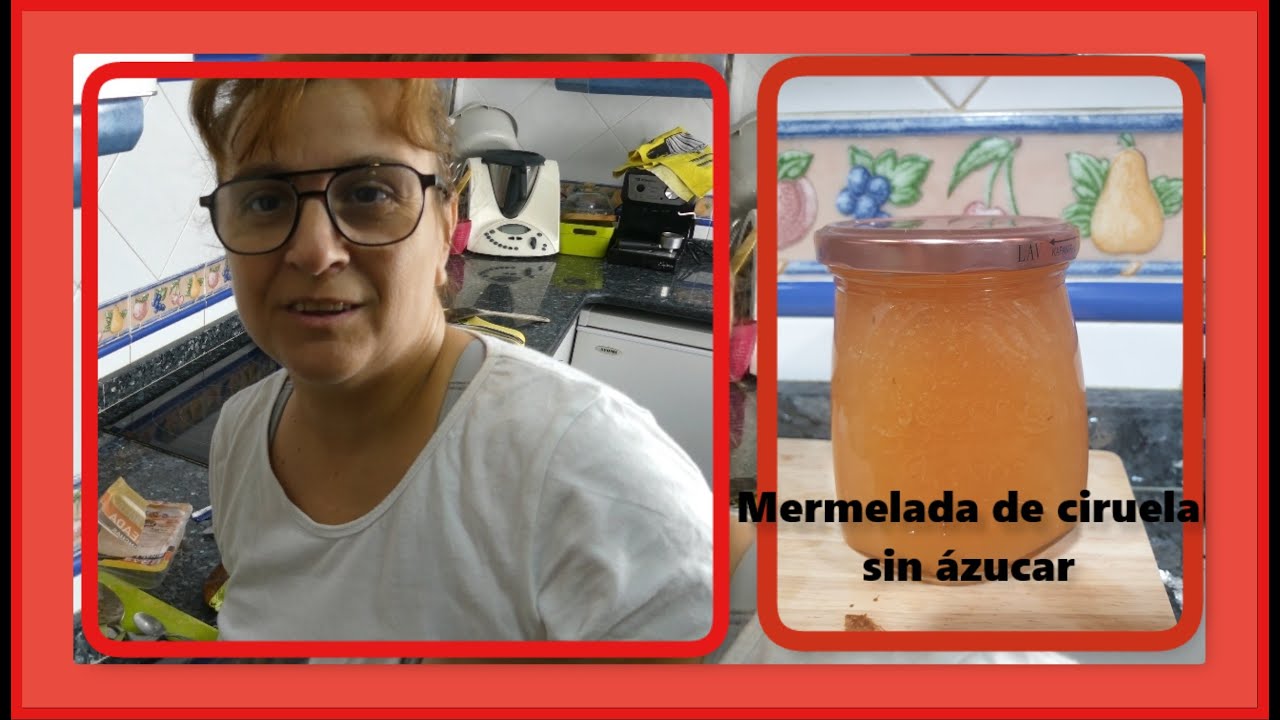 mermelada de ciruela claudia sin azúcar