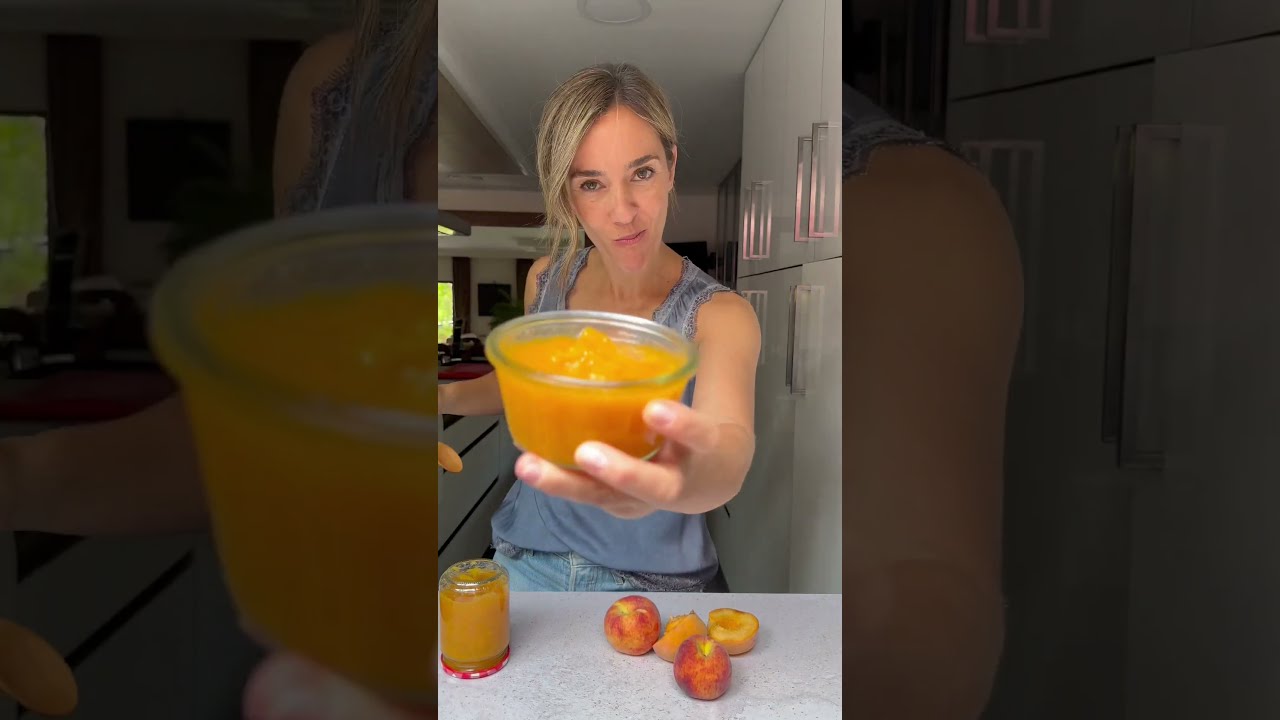 mermelada de melocoton casera sin azucar