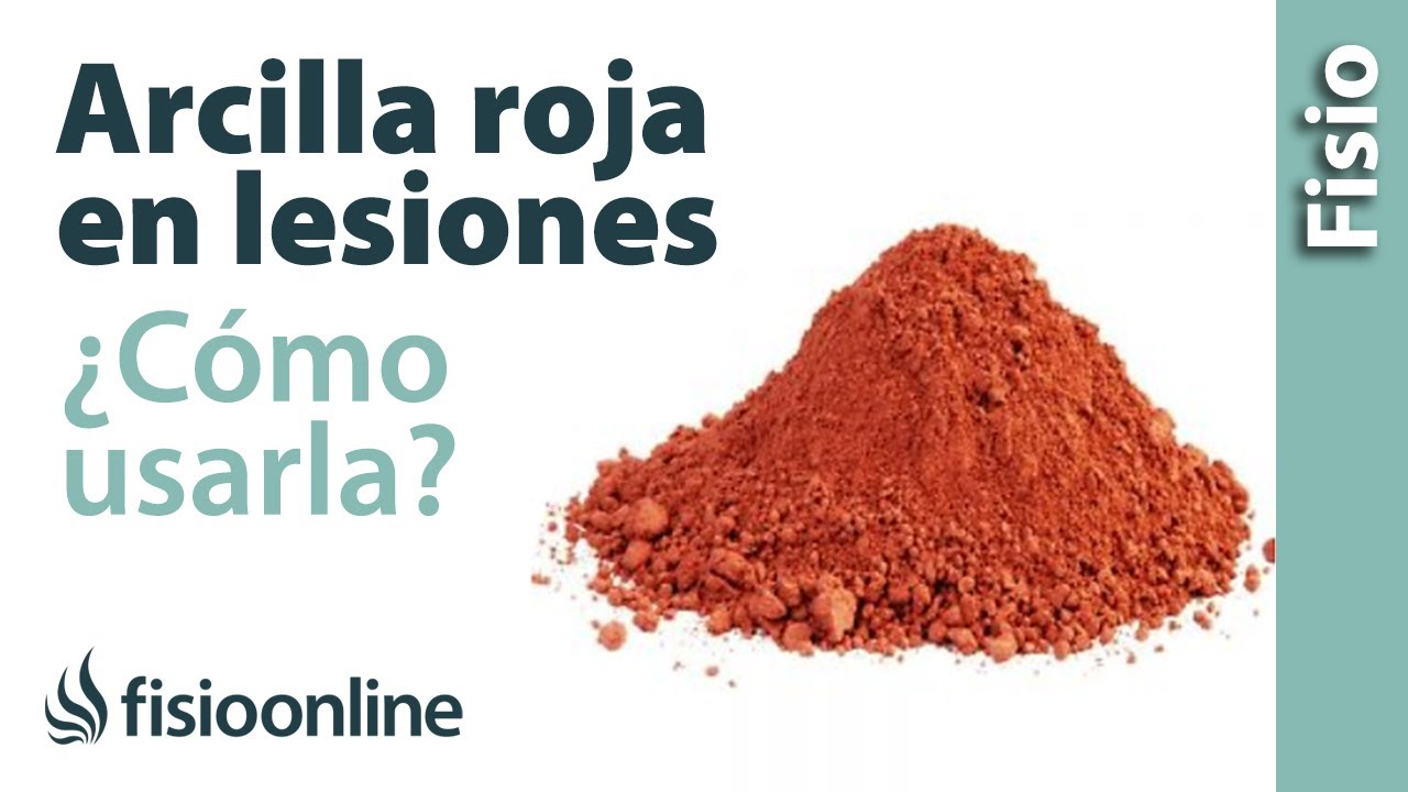 para q sirve la arcilla roja