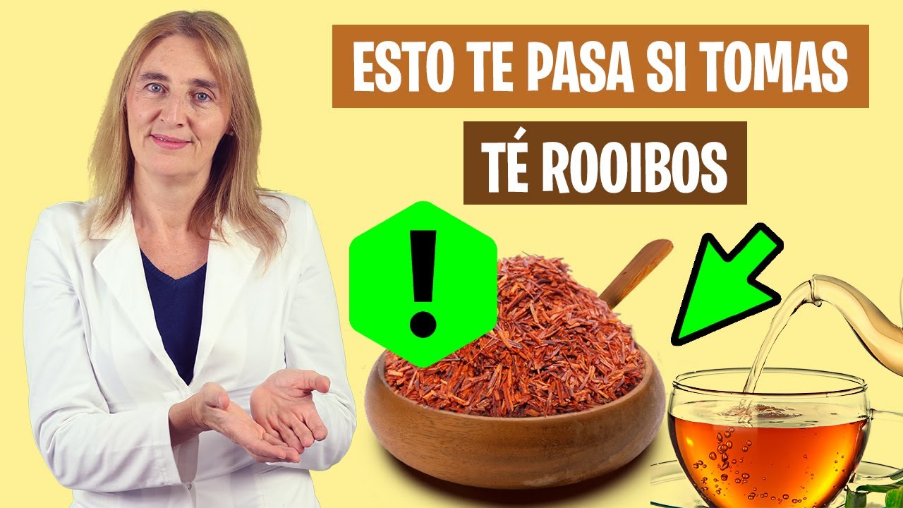 para qué sirve la infusión de rooibos