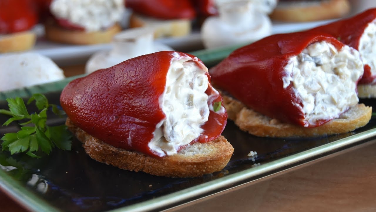 pimientos del piquillo rellenos de queso