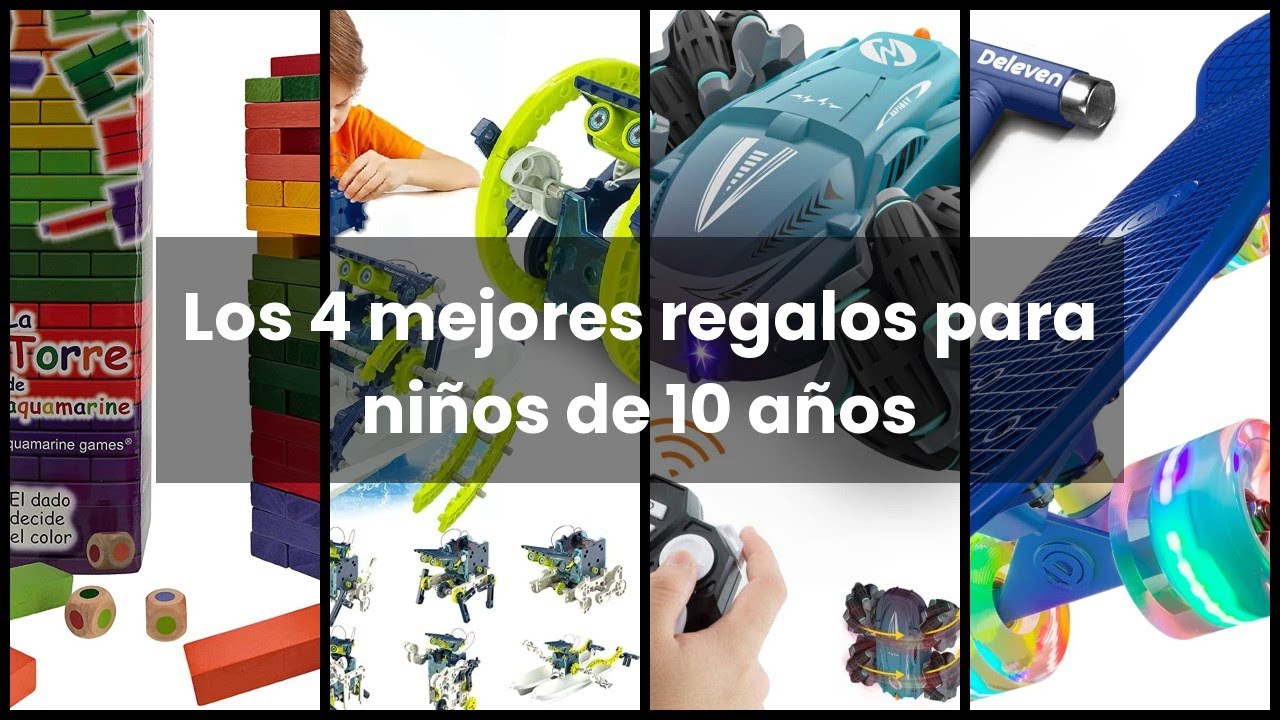 regalos originales para niños de 10 a 12 años