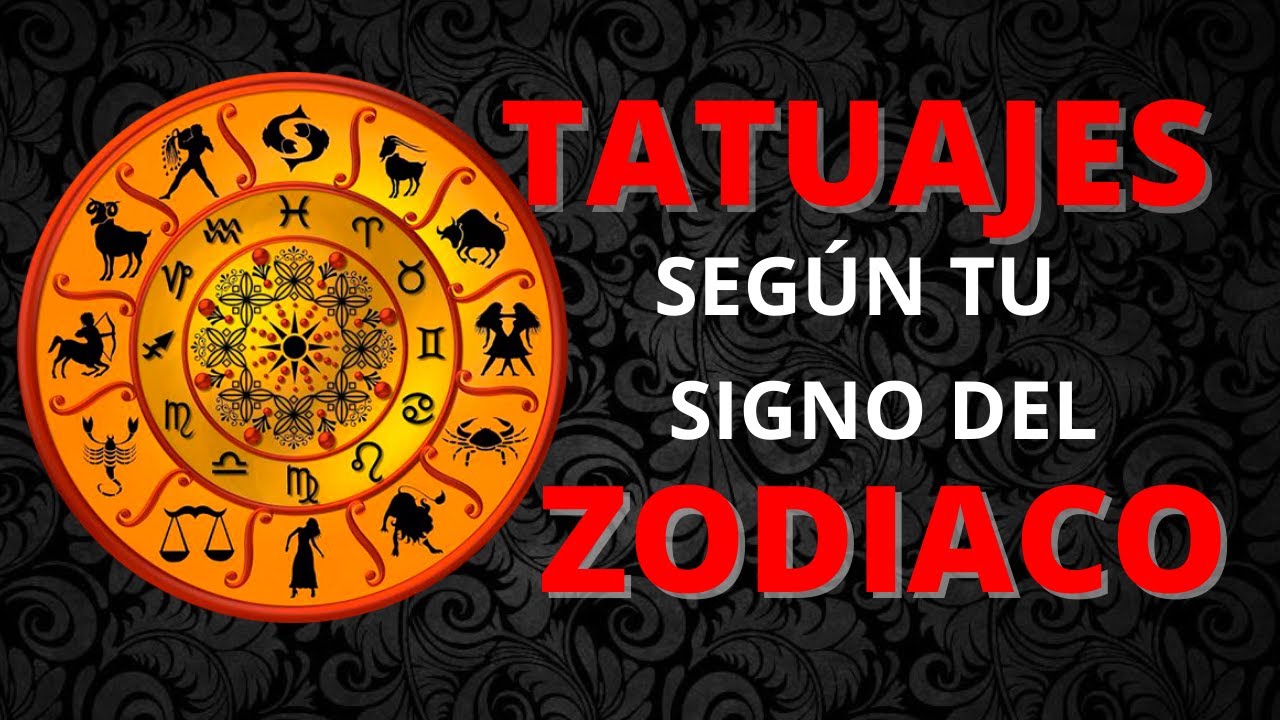 signos del zodiaco tatuajes y significado