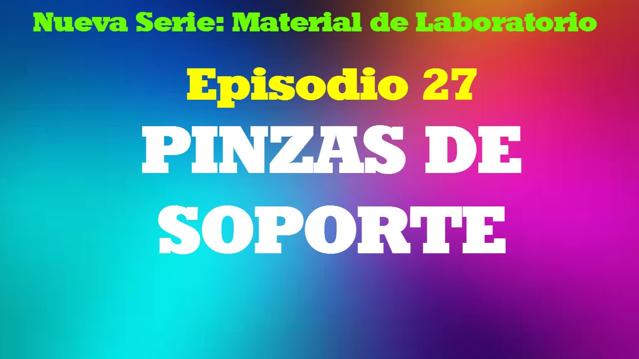 soporte de laboratorio para que sirve