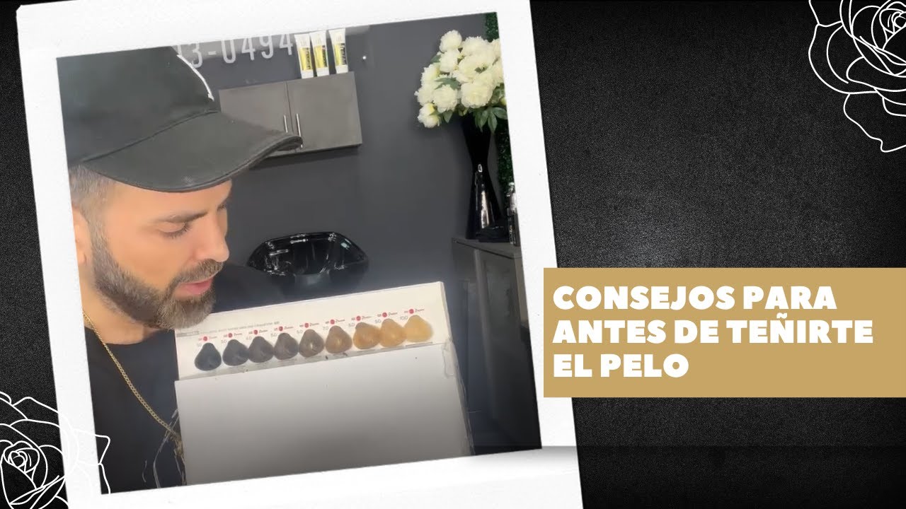 teñirse el pelo después de la playa