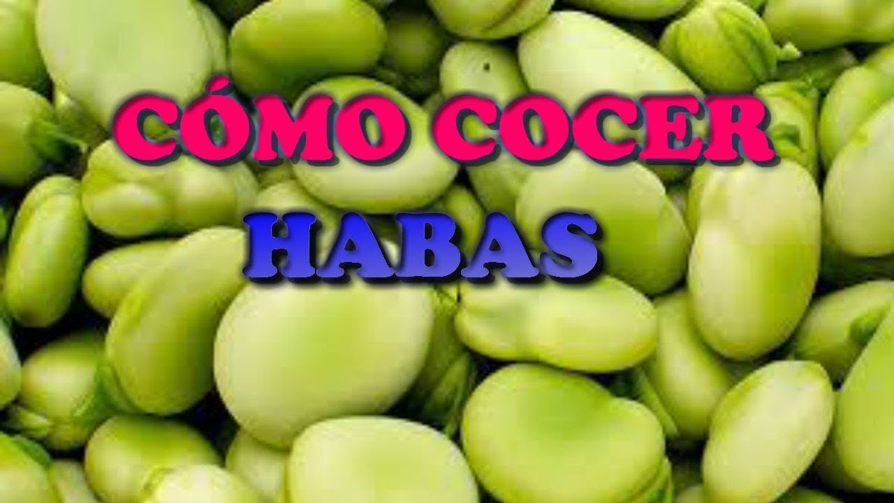 tiempo de cocción de las habas congeladas