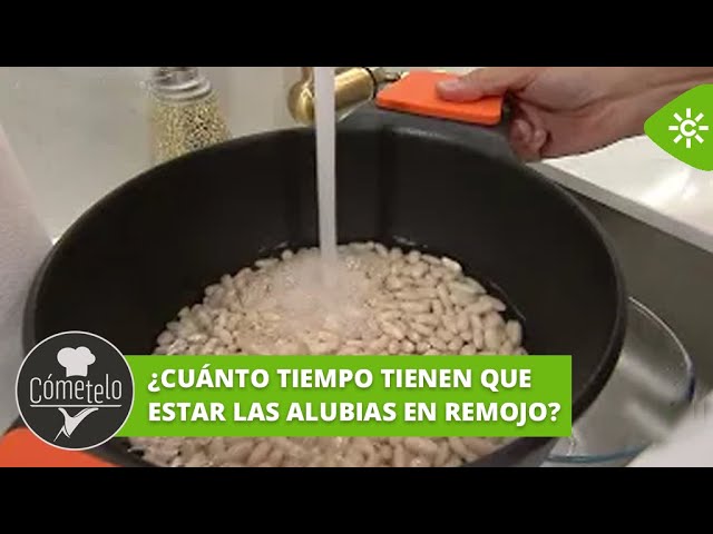 tiempo de remojo de las alubias