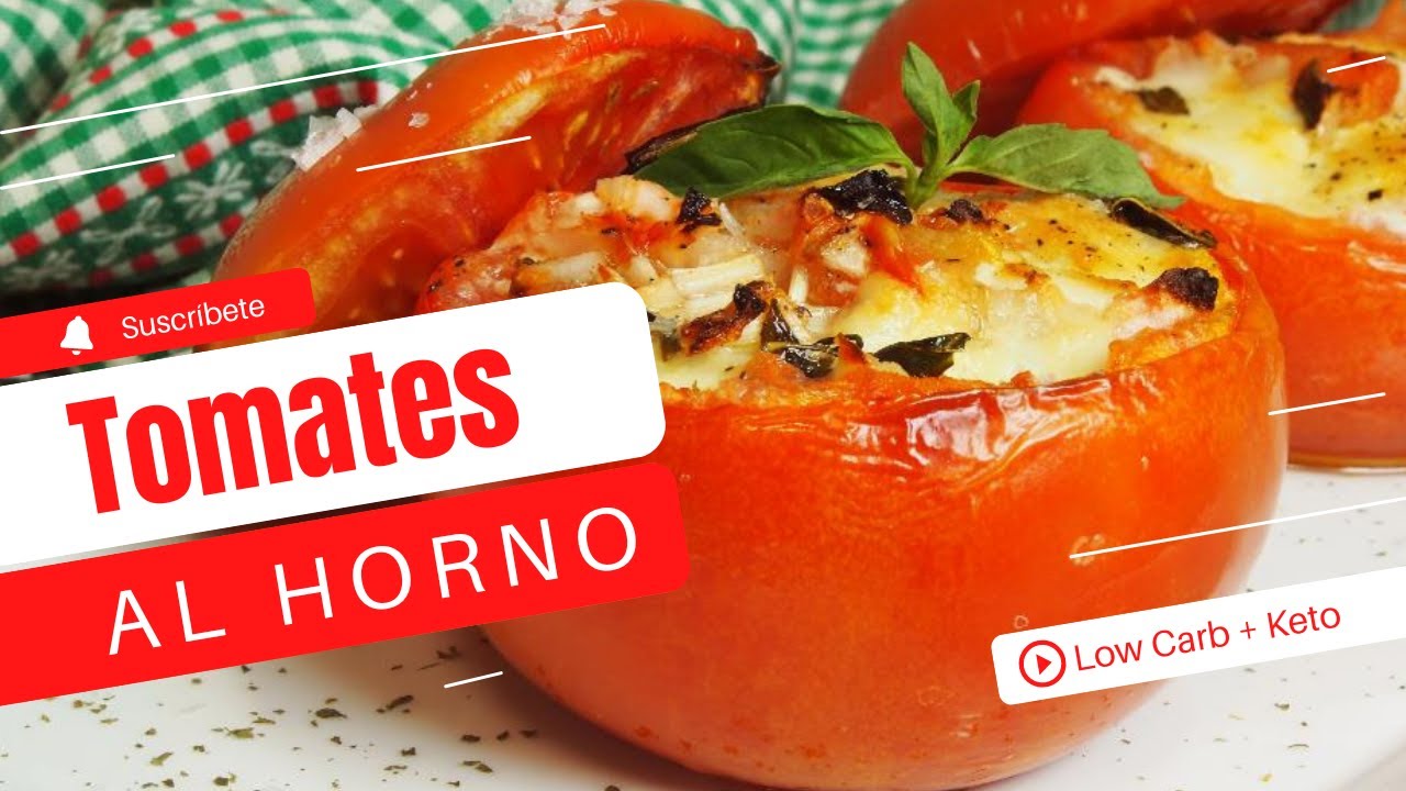 tomates rellenos de atun al horno