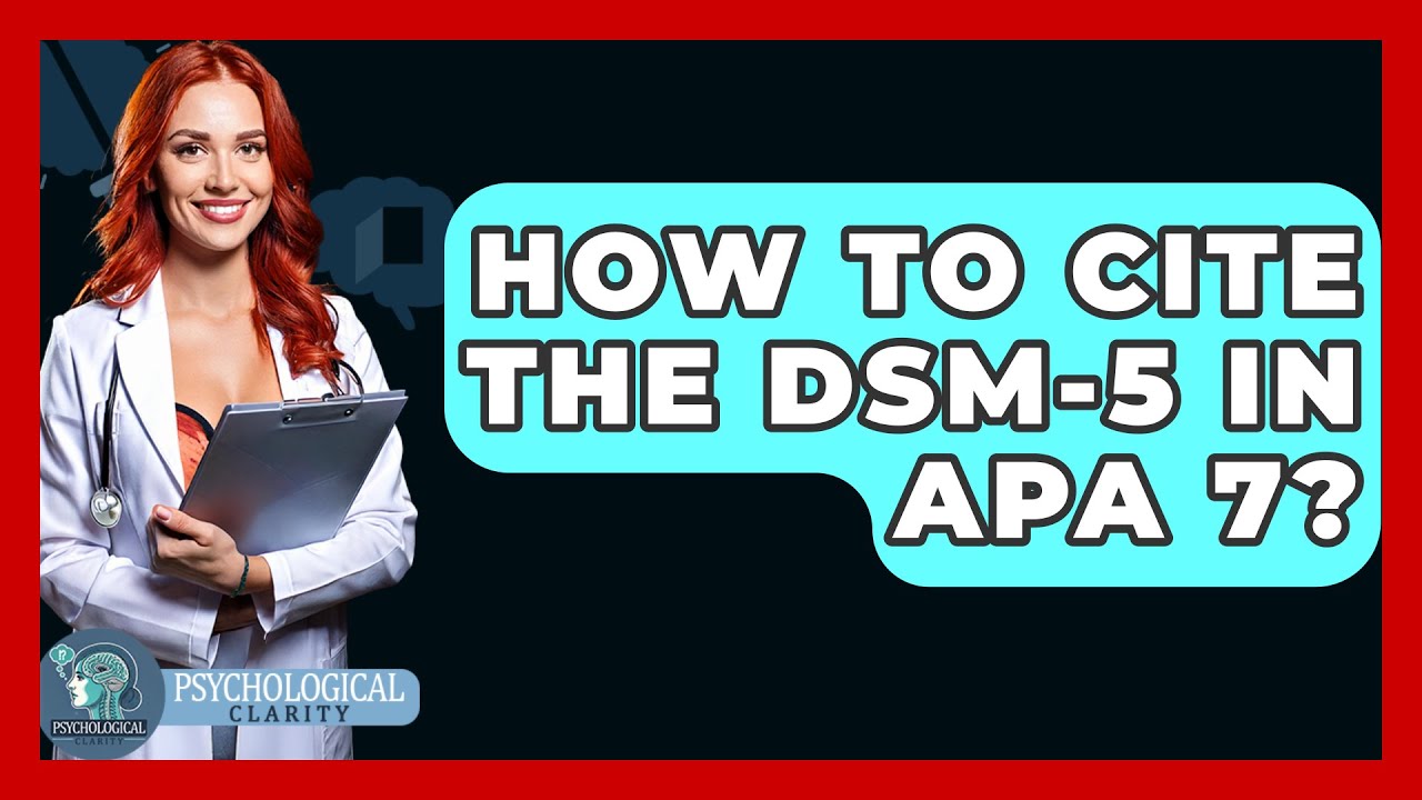 como citar el dsm 5 en apa 7