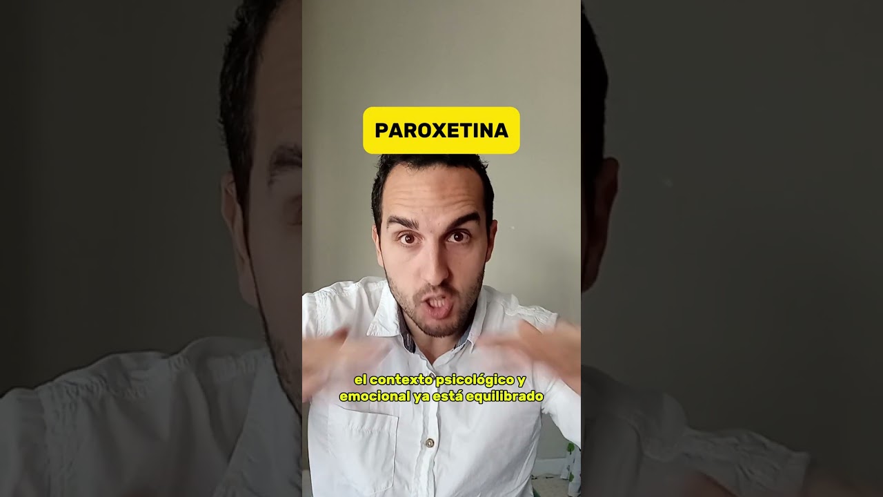 como dejar la paroxetina 20 mg