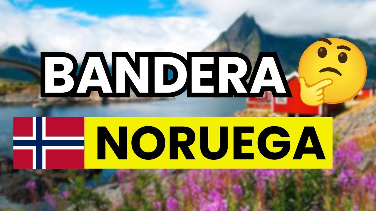 cómo es la bandera de noruega