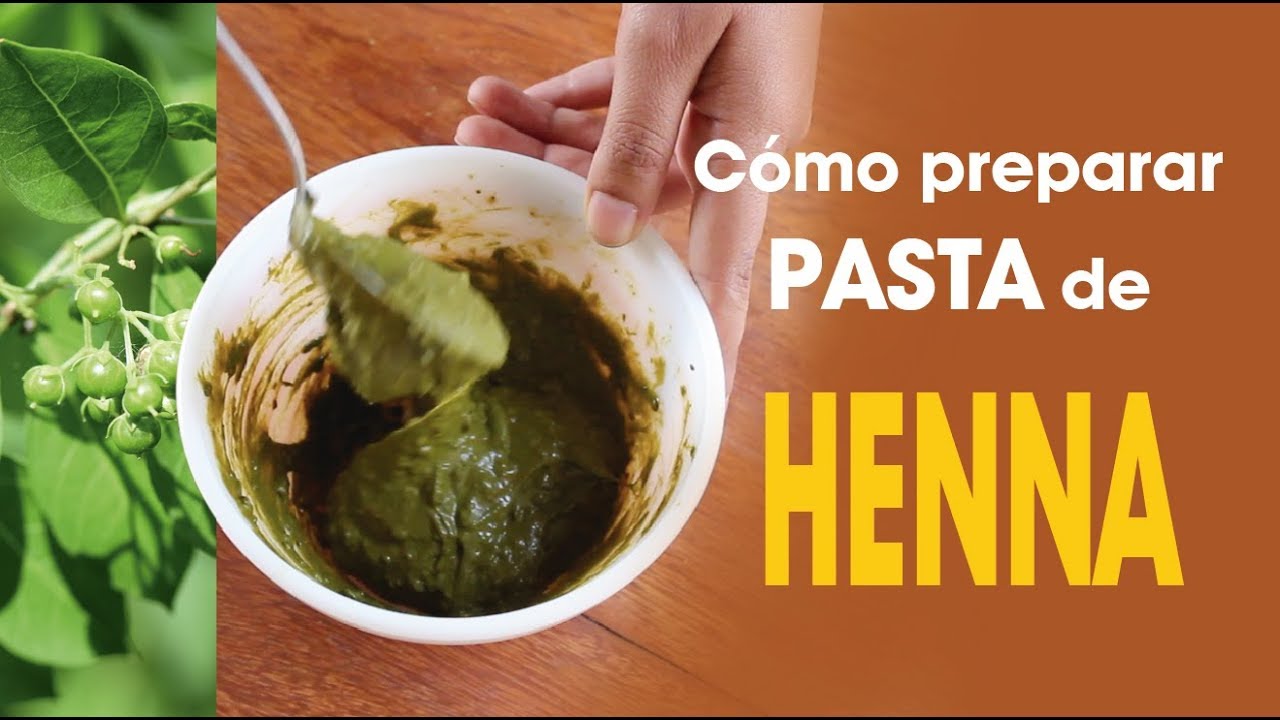 como preparar henna para el pelo