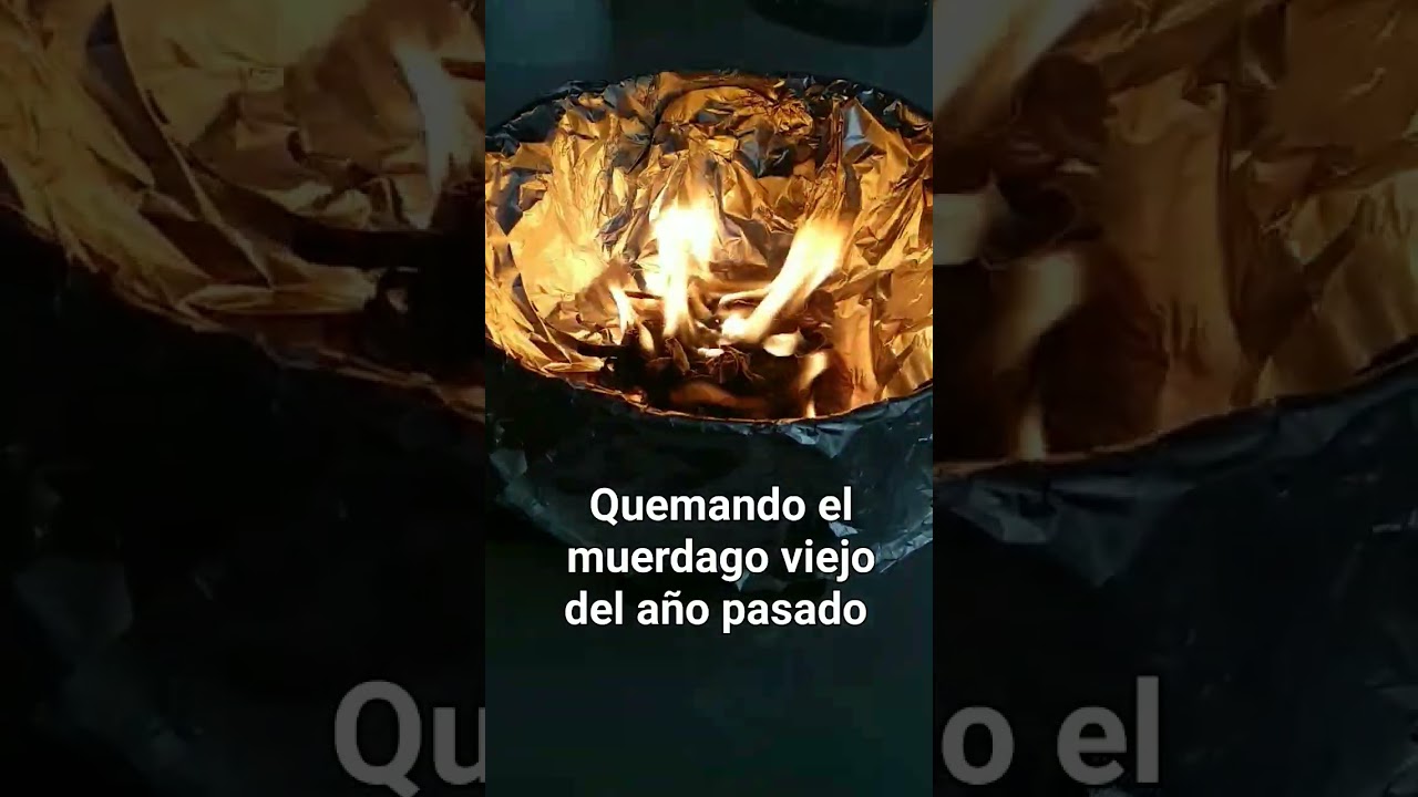 cuando se quema el muerdago en españa