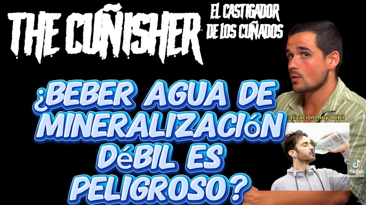 diferencia entre agua de mineralización débil y muy débil