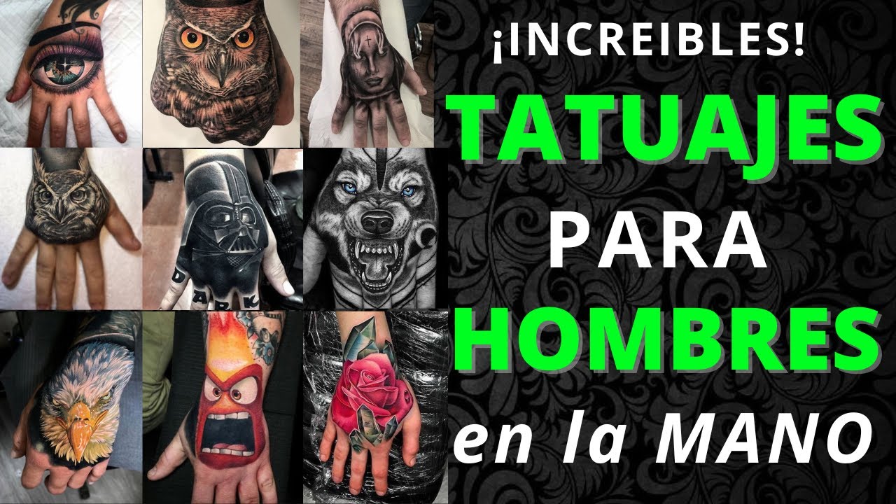 diseños de tatuaje en la mano