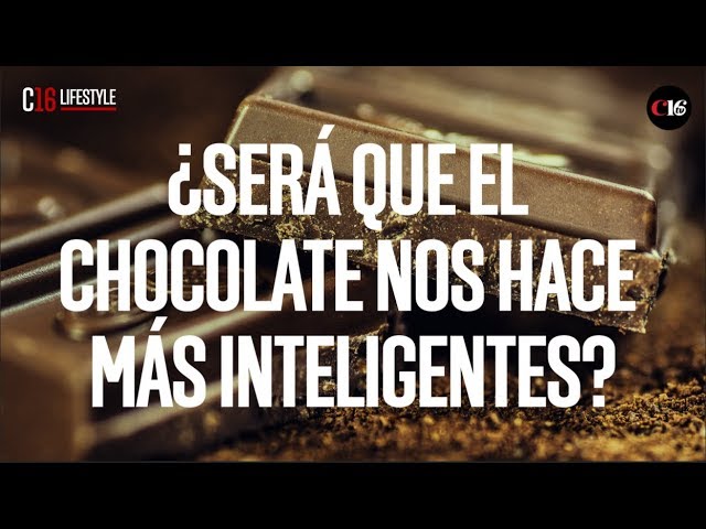 el consumo de chocolate aumenta la inteligencia