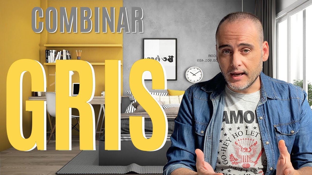 el gris con q color combina