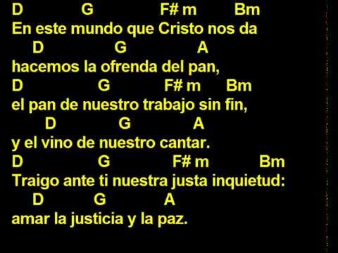 en este mundo que cristo nos da