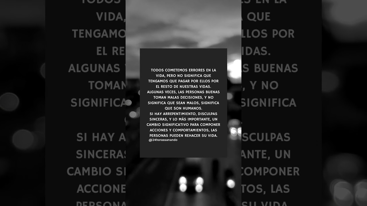 frases de errores en la vida