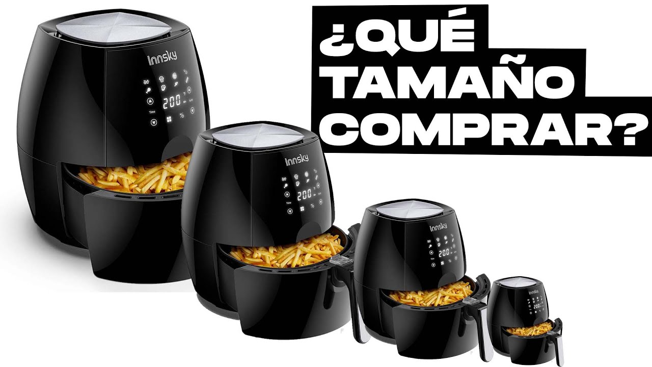 freidora de aire para 2 personas cuantos litros