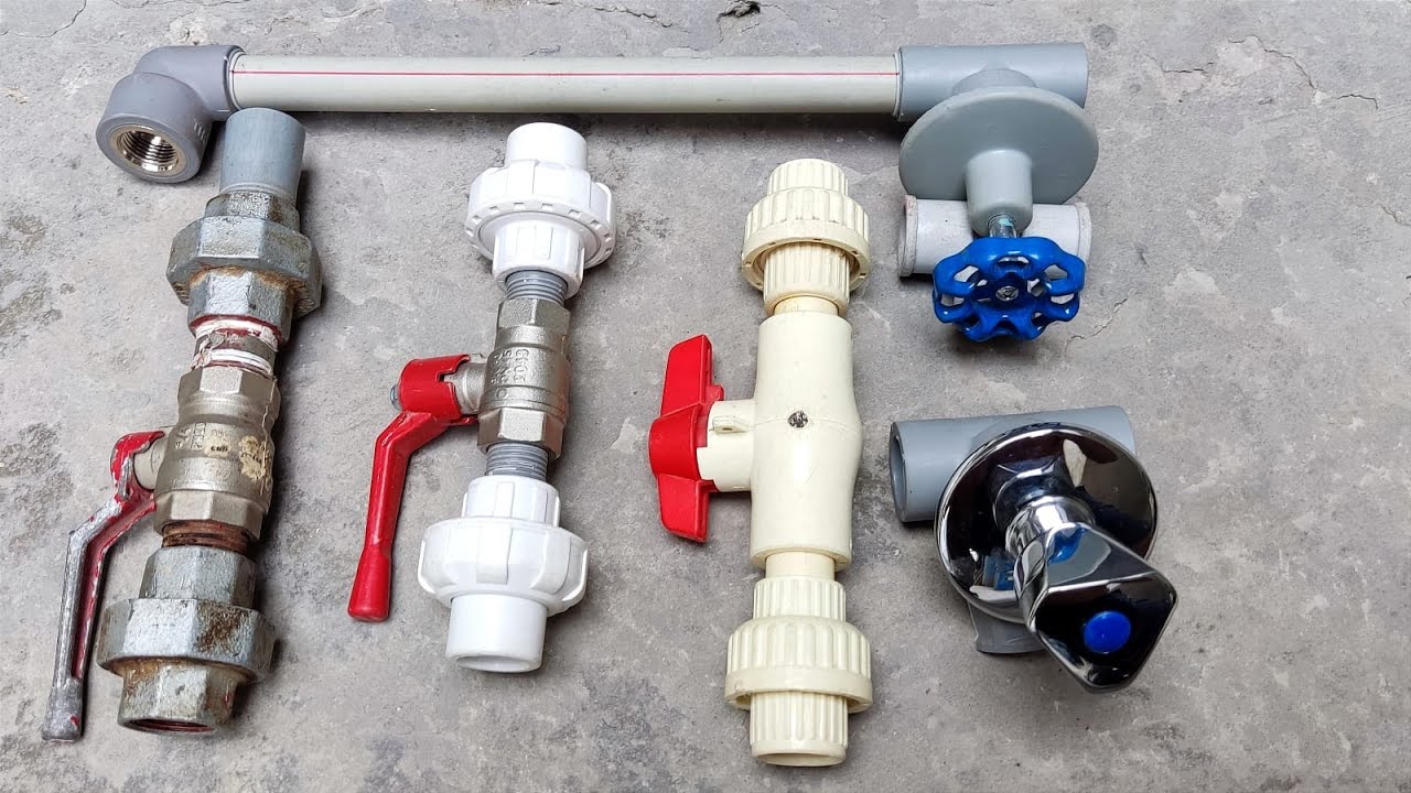 llaves de paso de agua modernas