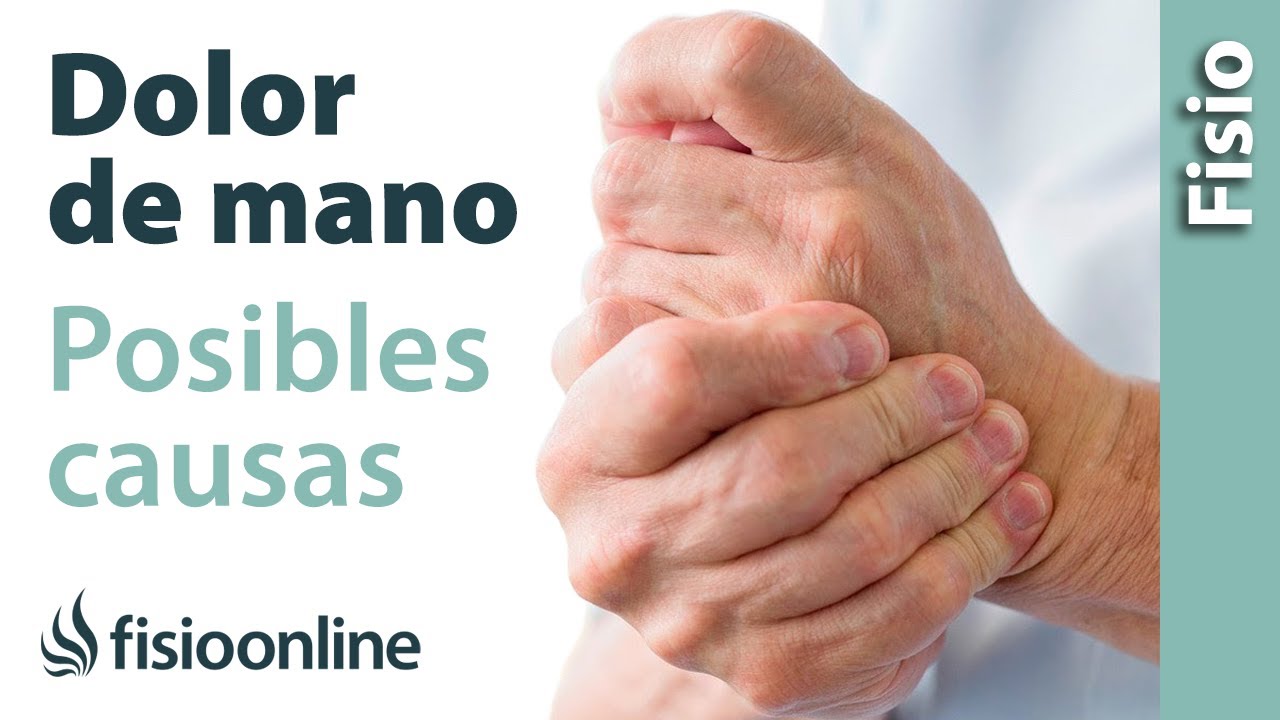 me duele la palma de la mano izquierda