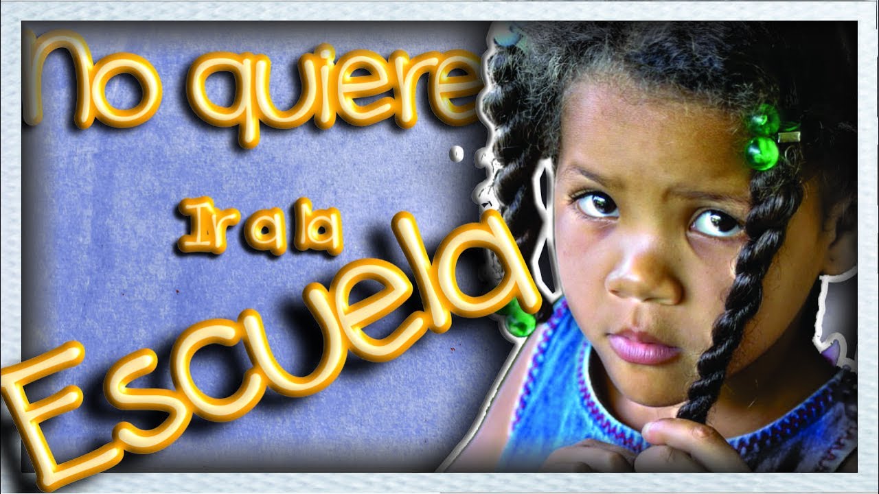 mi hijo de 3 años no quiere ir al colegio