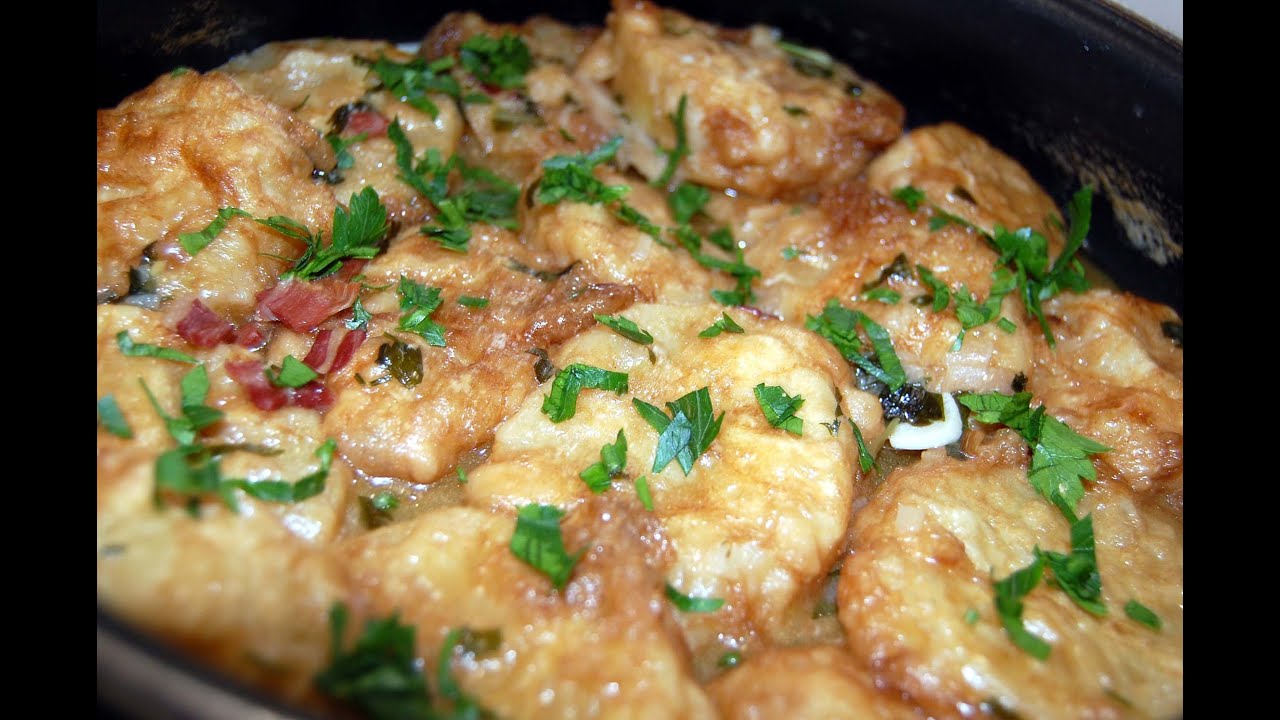 patatas a la importancia con jamon