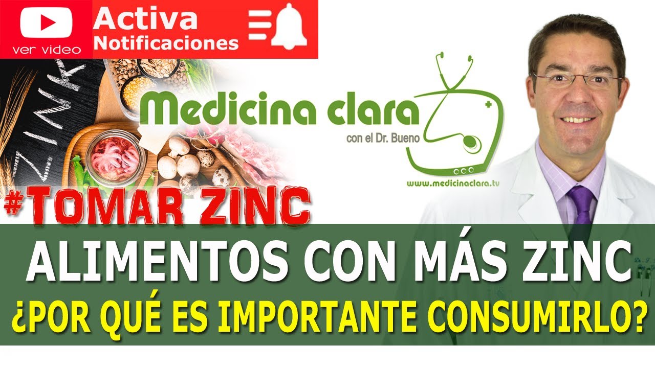 que alimentos son ricos en zinc
