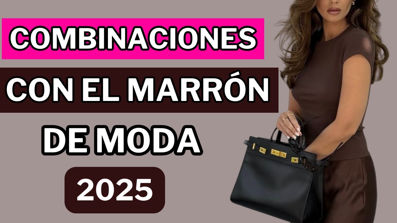 qué colores combinan con el marrón