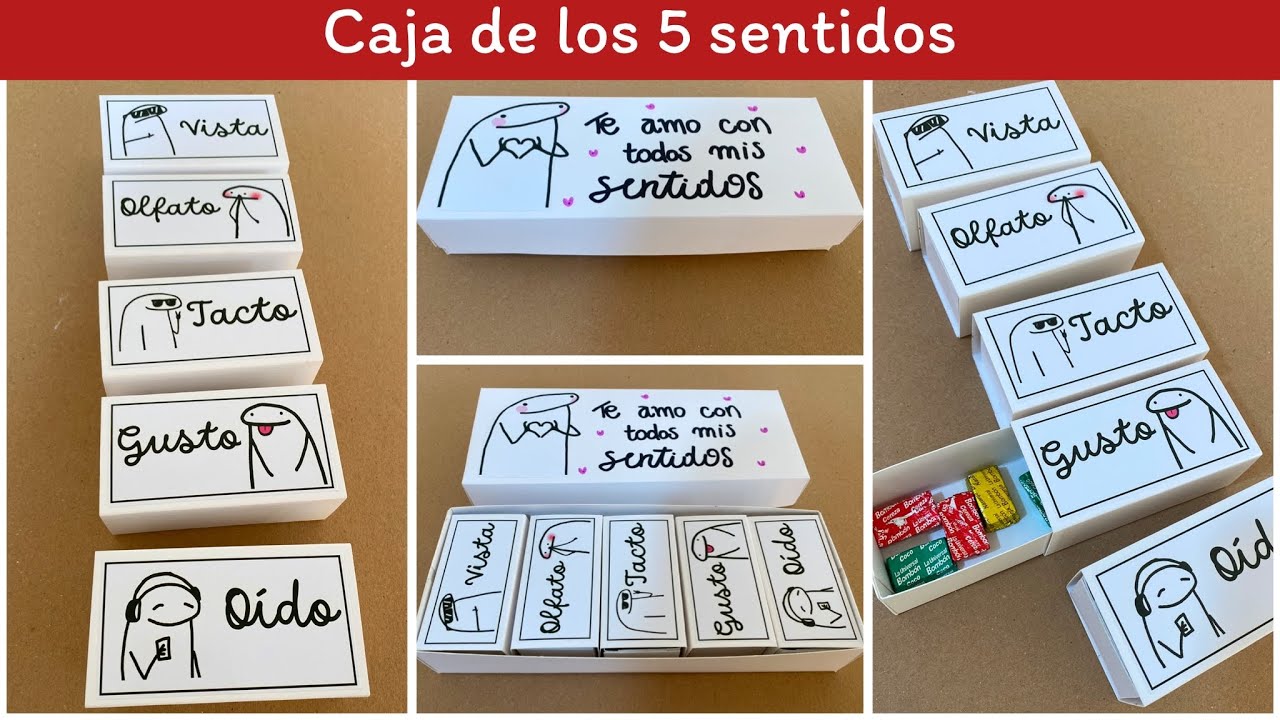 regalo de los 5 sentidos para hombre