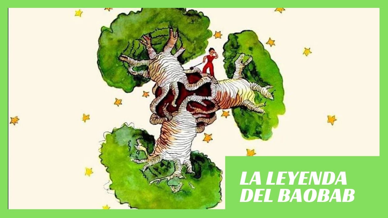 árbol grande que aparece en el principito