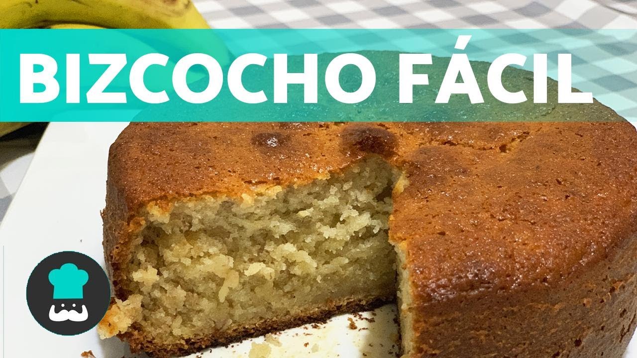 bizcocho de plátano y yogur sin gluten