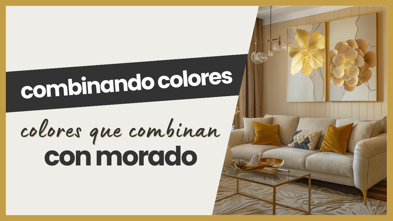 color que combina con el dorado