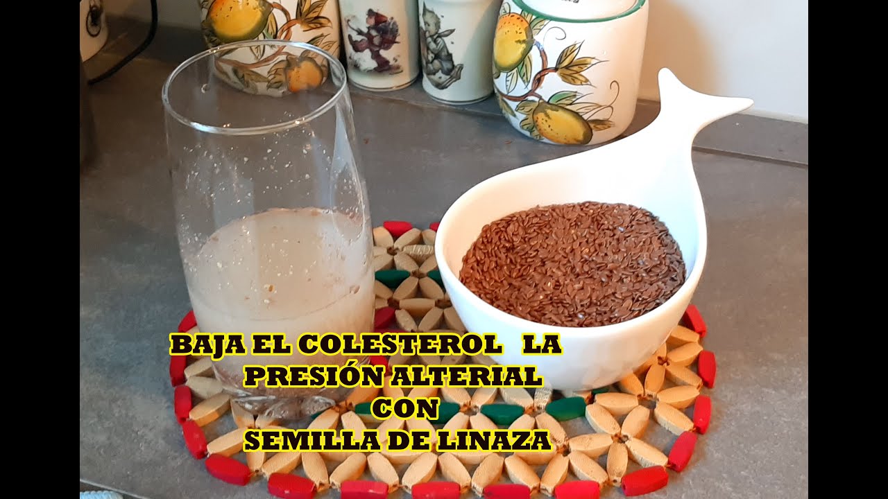 como tomar semillas de lino para bajar el colesterol