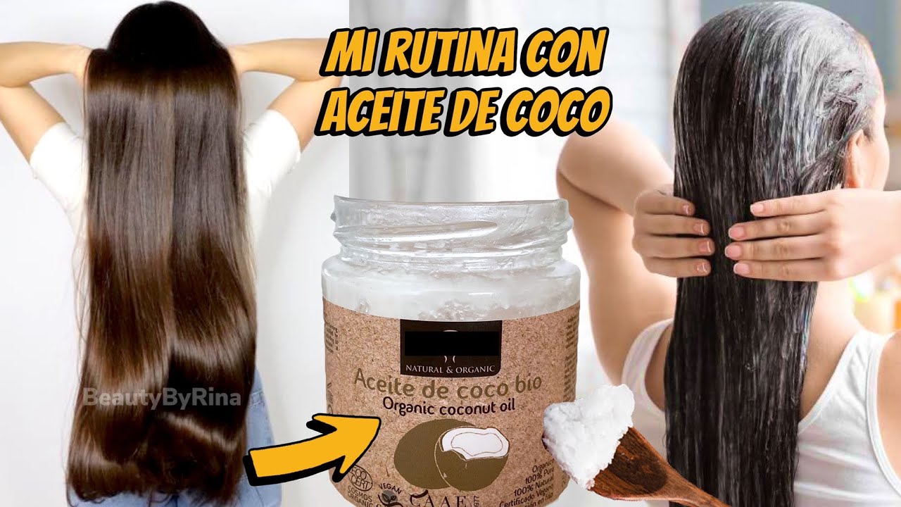 cuanto tiempo dejar el aceite de coco en el pelo