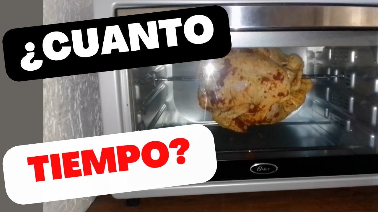 cuanto tiempo tiene q estar el pollo en el horno